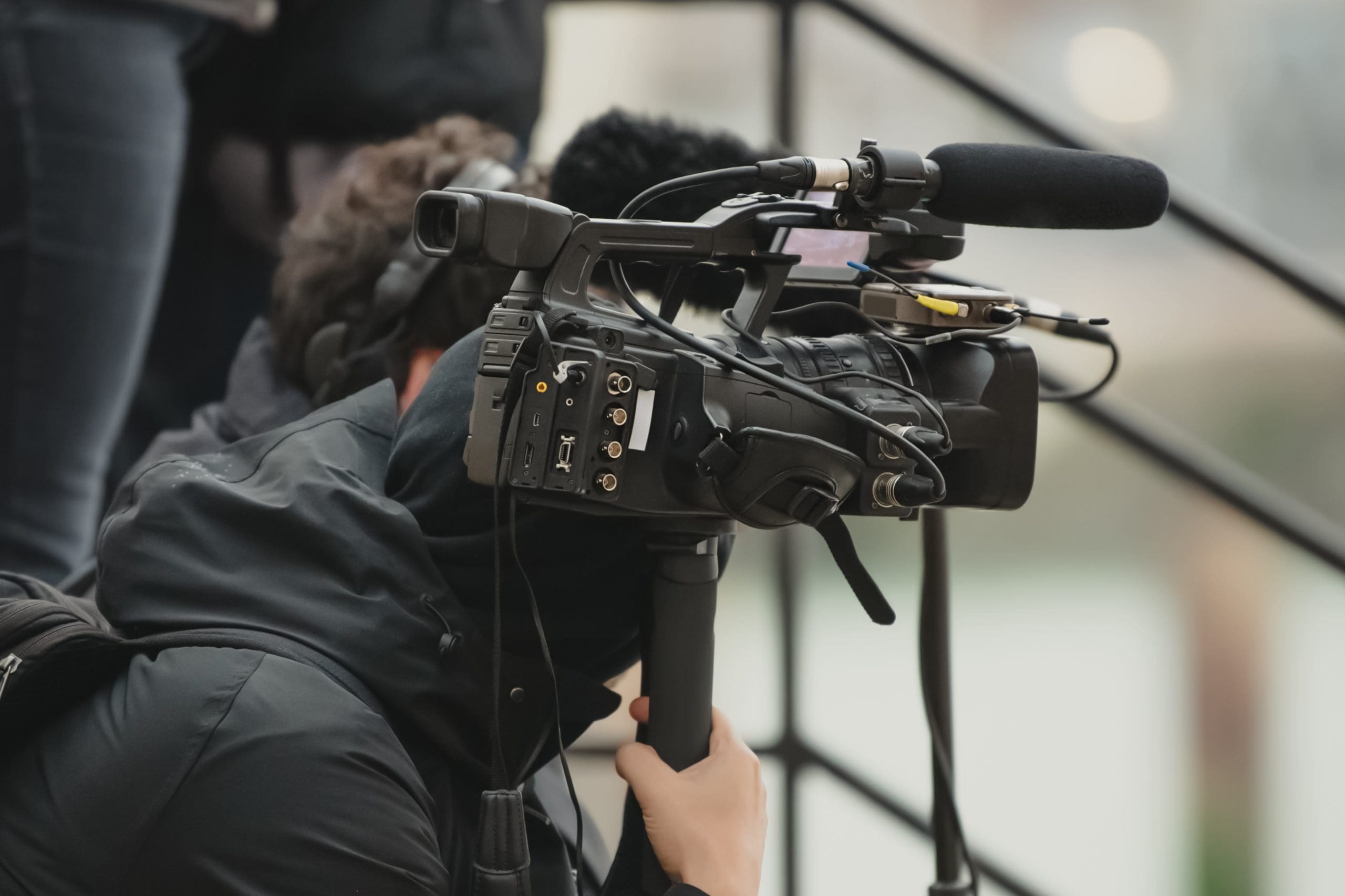 Filming with Broadcast Camera